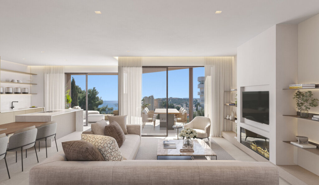 Cala Major - P1 B - 001 Living Room