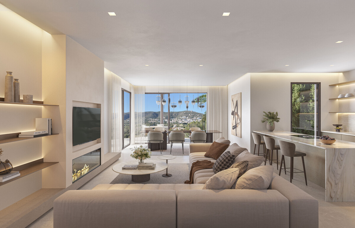 Cala Major - P1 A - 001 Living Room