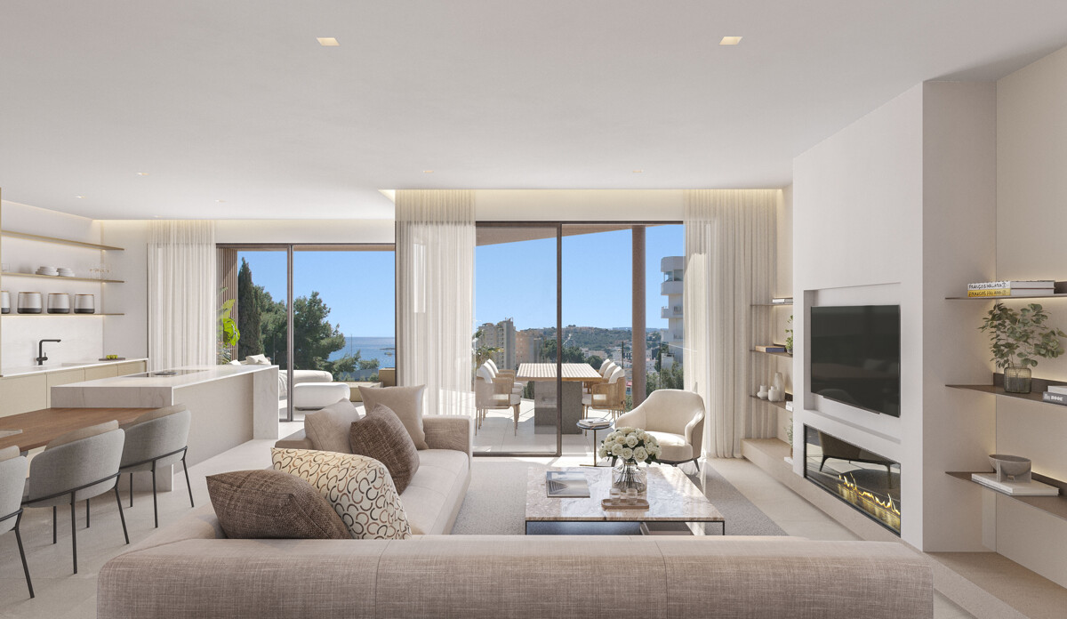 Cala Major - P1 B - 001 Living Room